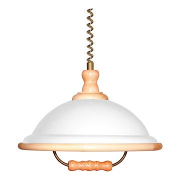 Prezent 73006 W50 - Candelabro suspenso ACRYL 1xE27/60W/230V